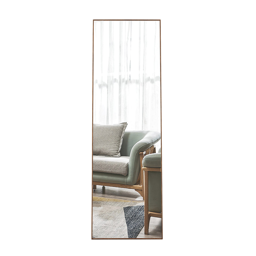 Stylish Brown Full-Length Dressing Mirror