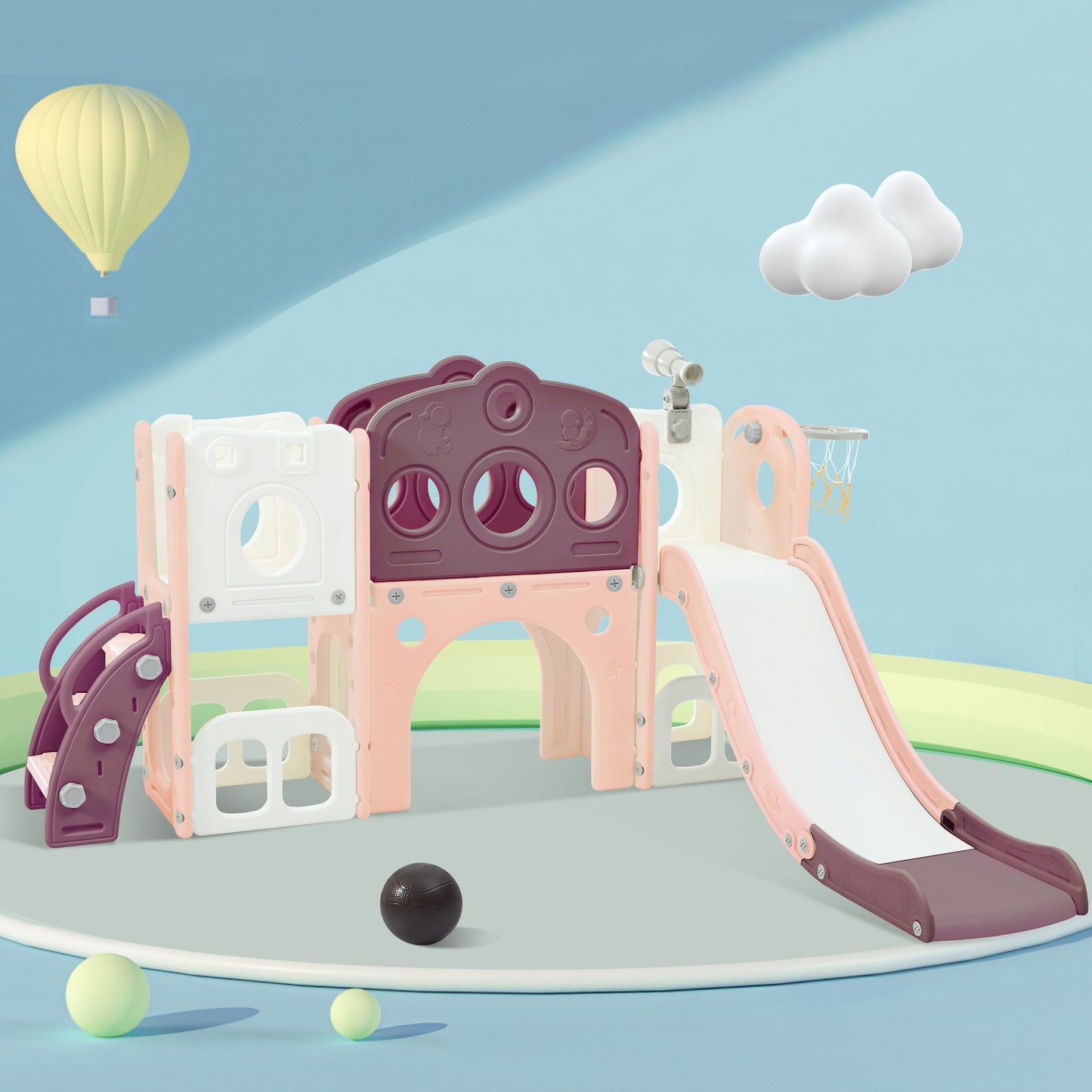 Cosmic Adventure Toddler Slide & Playset