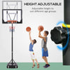 Soozier Adjustable Portable Basketball Hoop