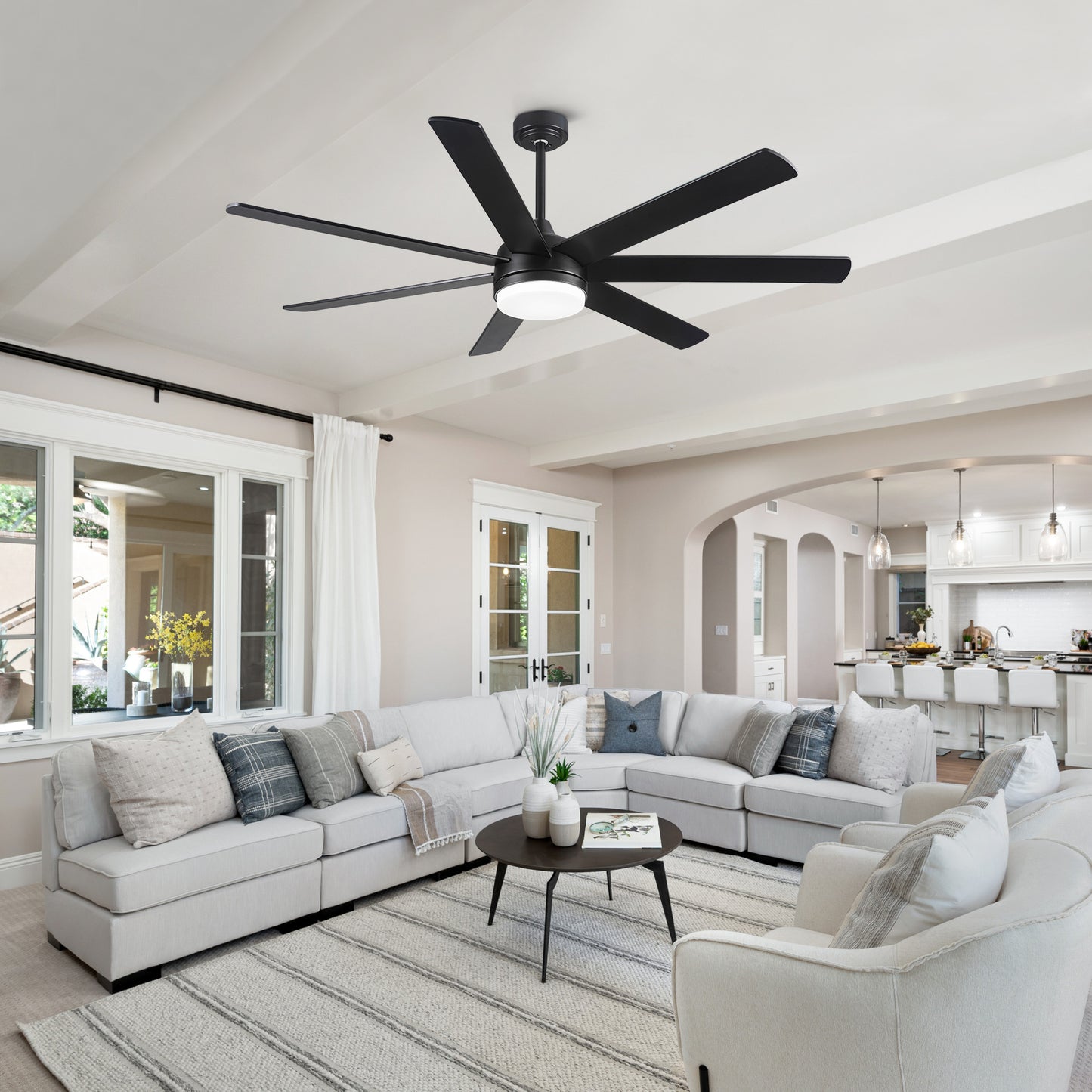 Charming Farmhouse Ceiling Fan for Your Dining Room