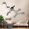 PawHut Cat Climber Wall Set