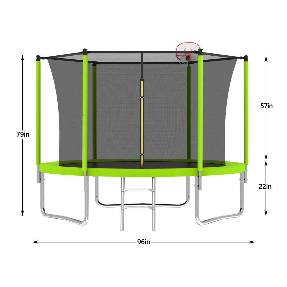 JumpHigh Green Trampoline