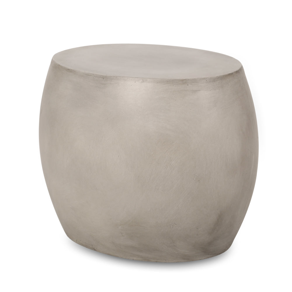 Chic Outdoor Concrete Side Table