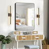 Sleek Black LED Wall Sconces - Modern Minimalist Lighting