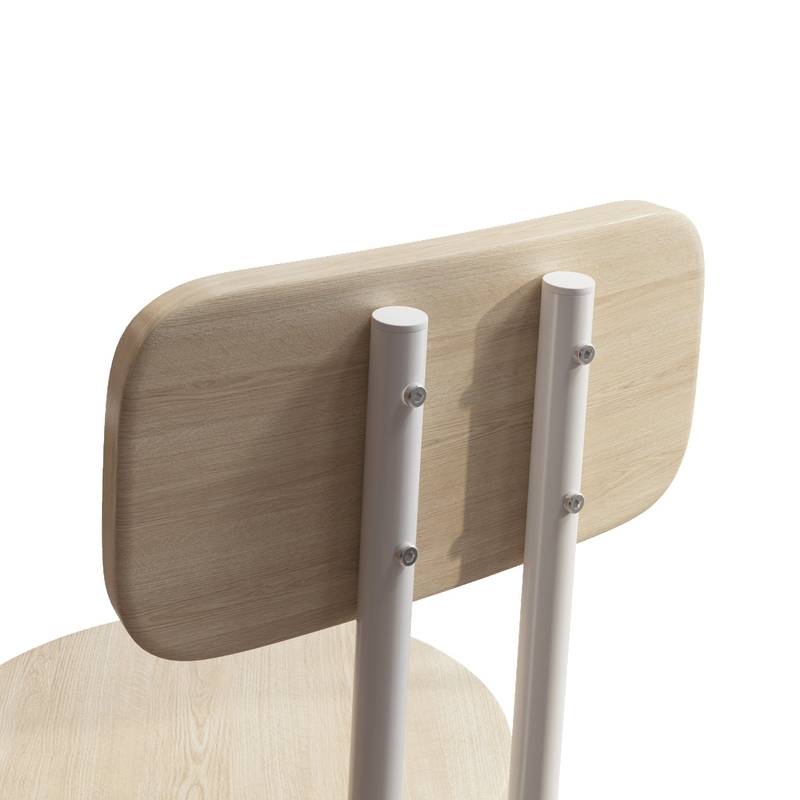 Chic Bar Set with Stylish Stools and Backrest
