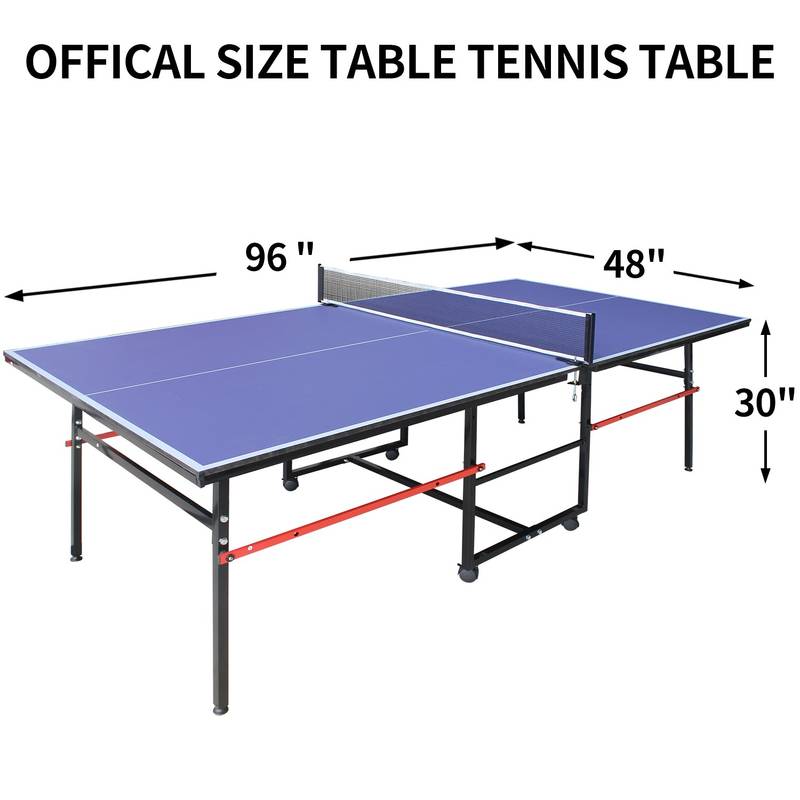 Ping Pong Pro Table Set – Foldable Fun for Indoors & Outdoors!