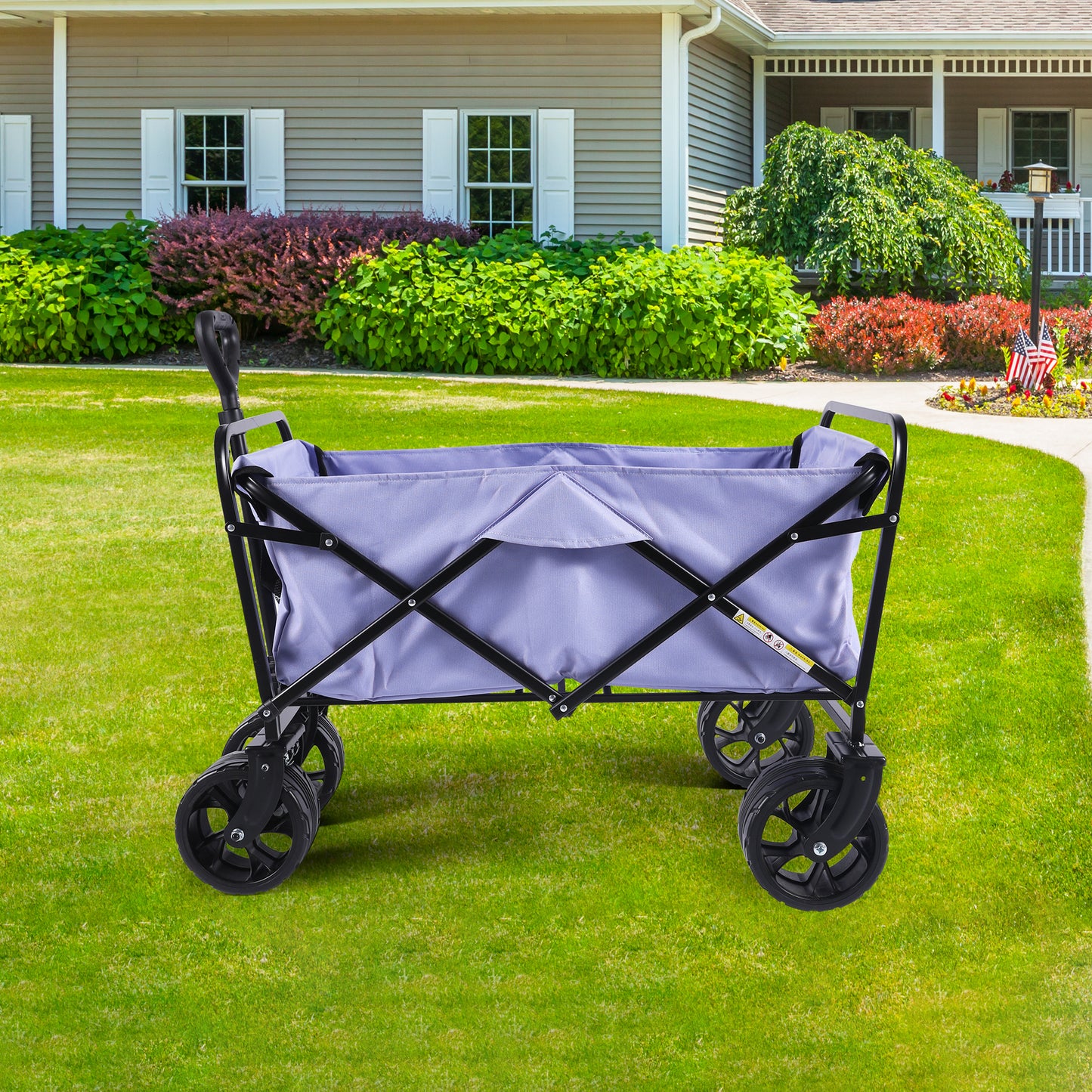 Beach Buddy Folding Wagon: Heavy-Duty & Ready for Adventure!