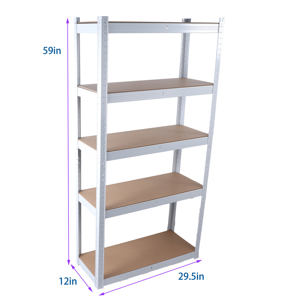 Sturdy 5-Tier Multi-Purpose Storage Rack