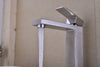 Sleek Brushed Nickel Bathroom Faucet