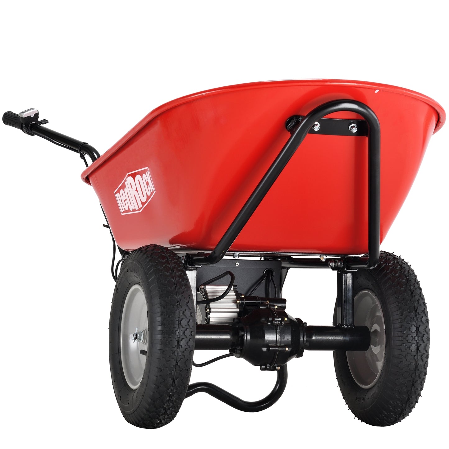 PowerHauler Electric Wheelbarrow - Max Capacity Debris Dump Cart