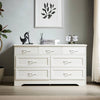 Sleek White 3-Drawer Dresser - Stylish Storage for Any Room