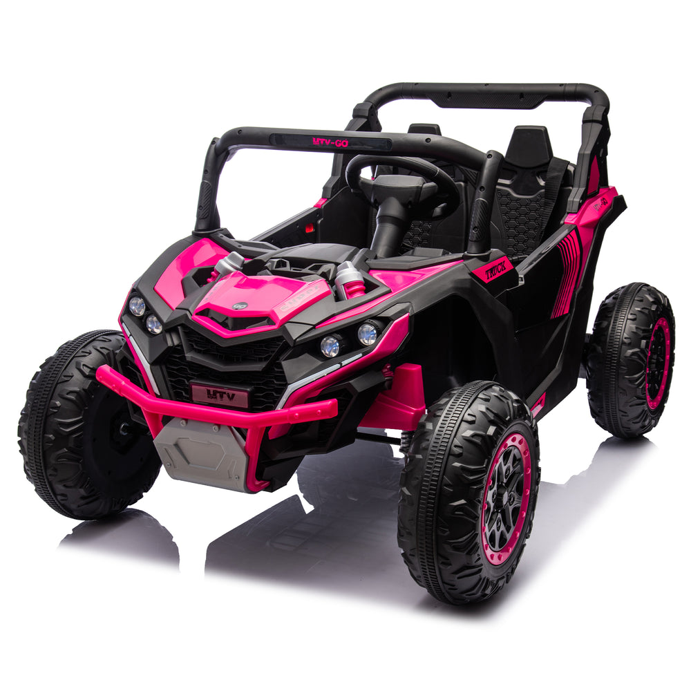 Adventure Duo Ride-On UTV for Kids with Remote Control and Fun Features