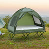 CampMate Duo: Ultimate Foldable Cot & Tent Combo