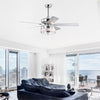 Chic Harmony Ceiling Fan with Remote