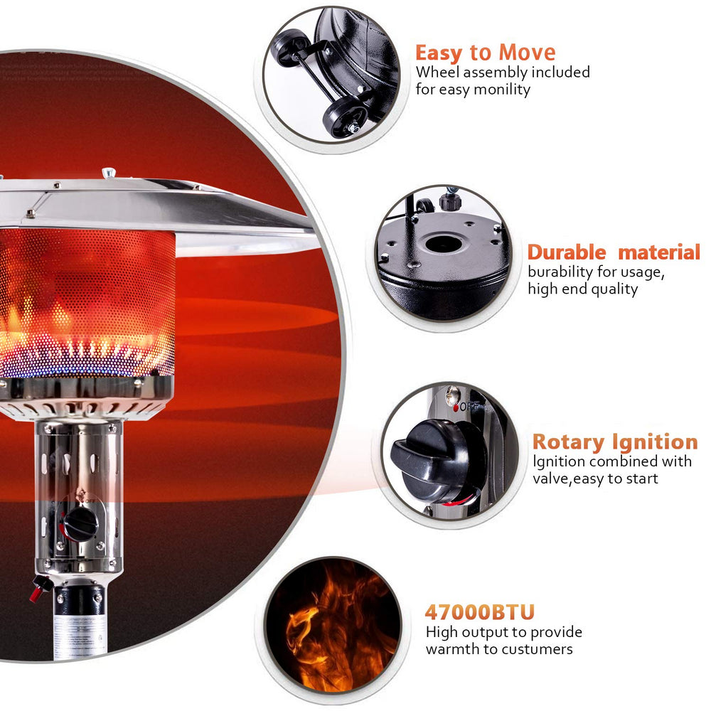 Cozy Glow Portable Patio Heater