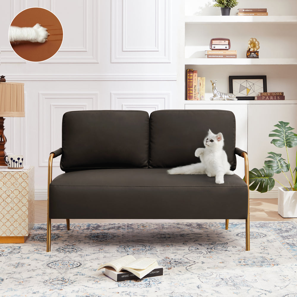 Cozy Pet-Friendly Loveseat for Small Spaces