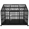 Ultimate Heavy-Duty Dog Crate with Wheels & Dual Access