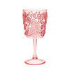 Chic Unbreakable Paisley Wine Glasses - Set of Four