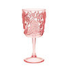 Chic Unbreakable Paisley Wine Glasses - Set of Four
