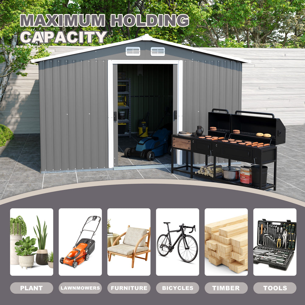 Garden Guardian: Lockable Outdoor Storage Shed