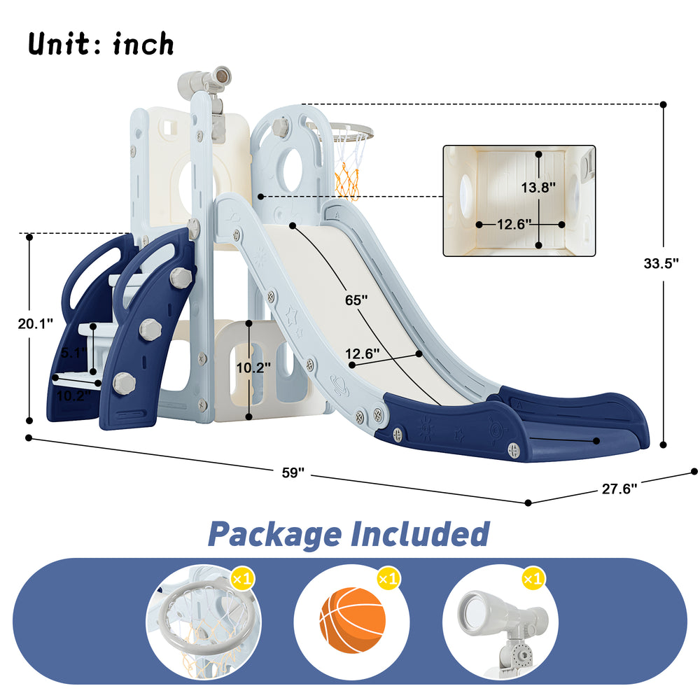 Galactic Adventure Slide and Playset