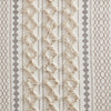 Chic Chenille Stripe Curtain Panel