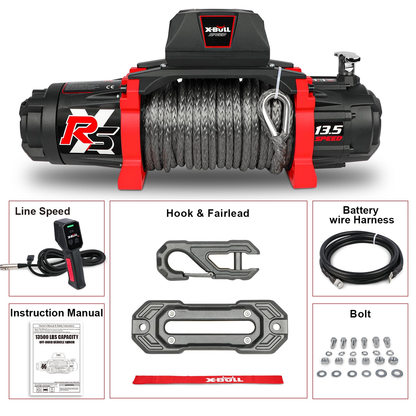 X-BULL Mighty Hauler Electric Winch