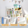 Fun & Tidy Kids Book and Toy Organizer