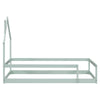 Cozy Green House Bed for Kids