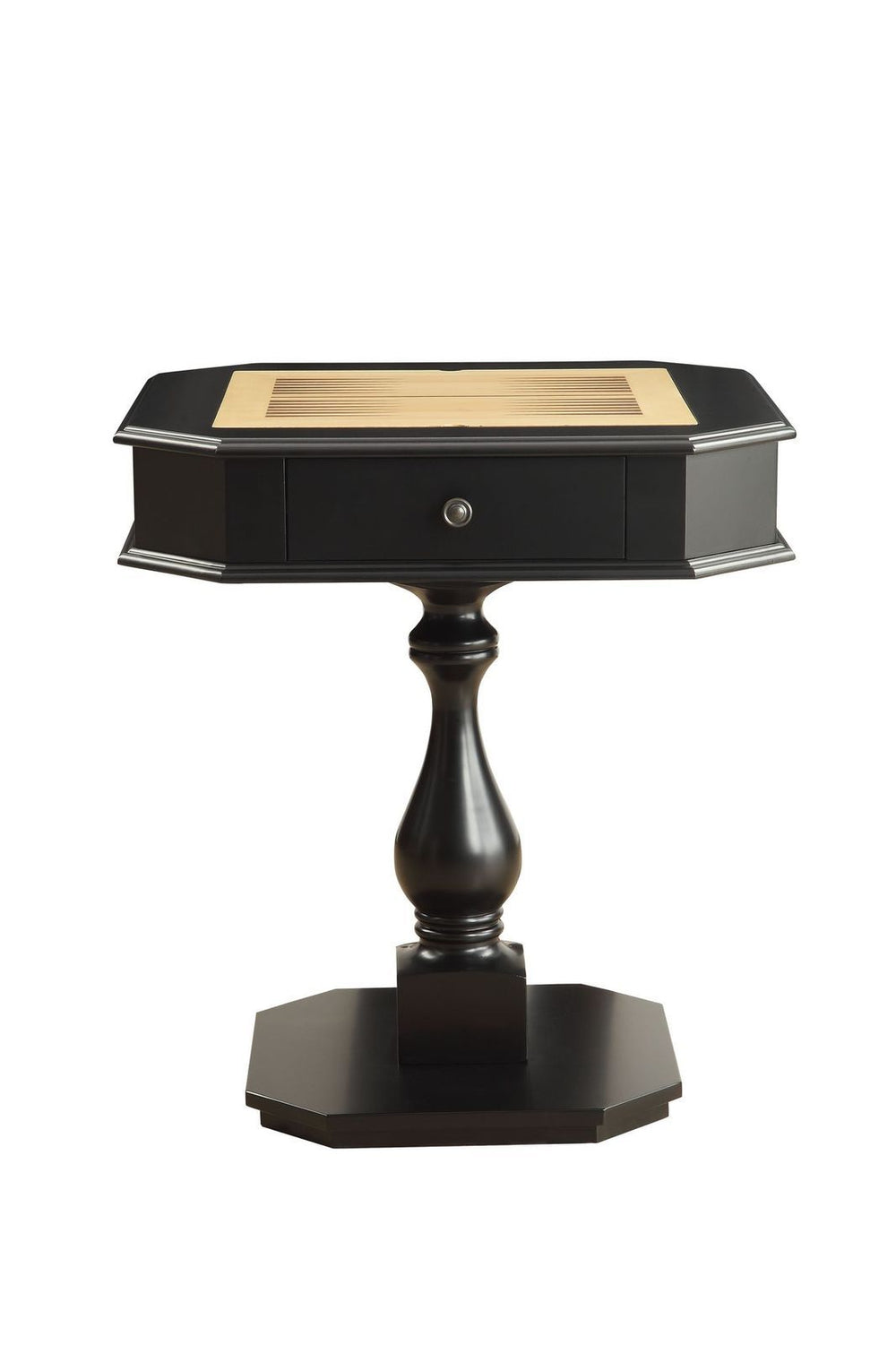 Sleek Black Bishop Game Table by ACME