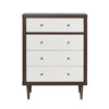 Nordic Charm 4-Drawer Dresser