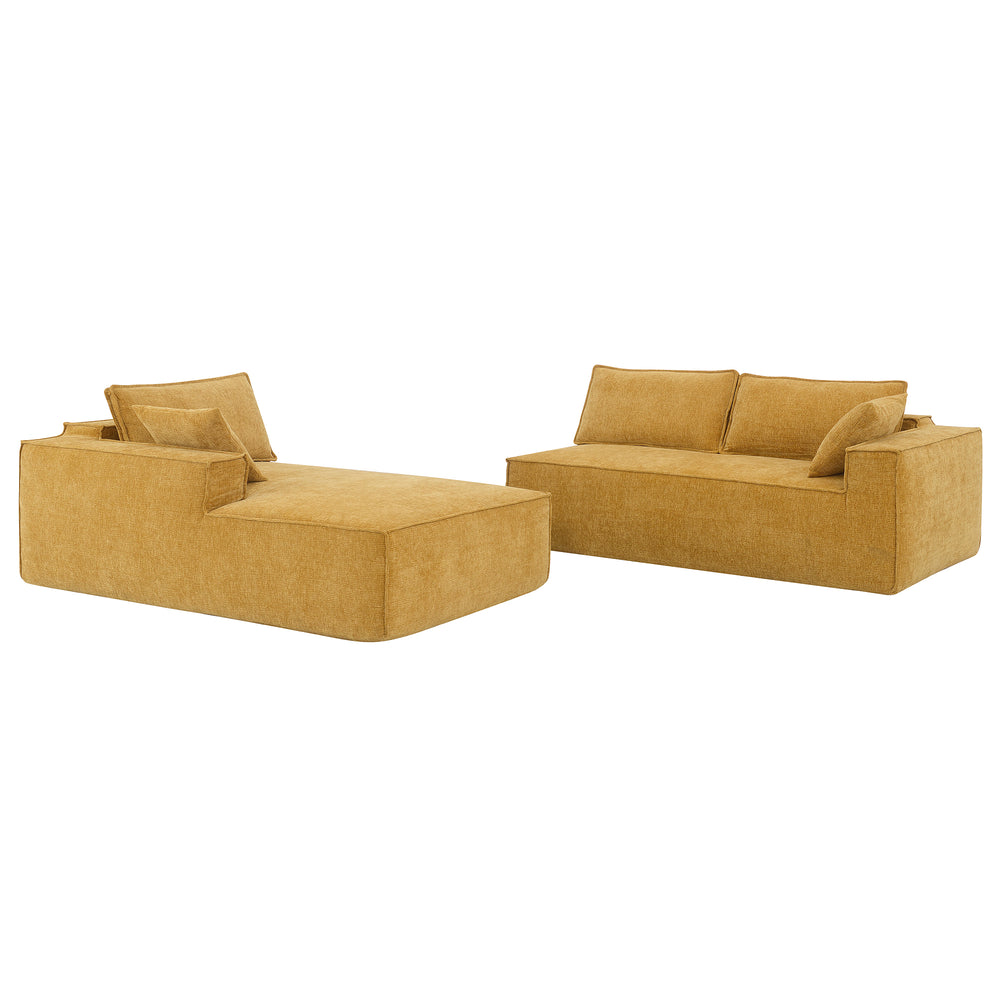 Chic Modular L-Shaped Sofa Set