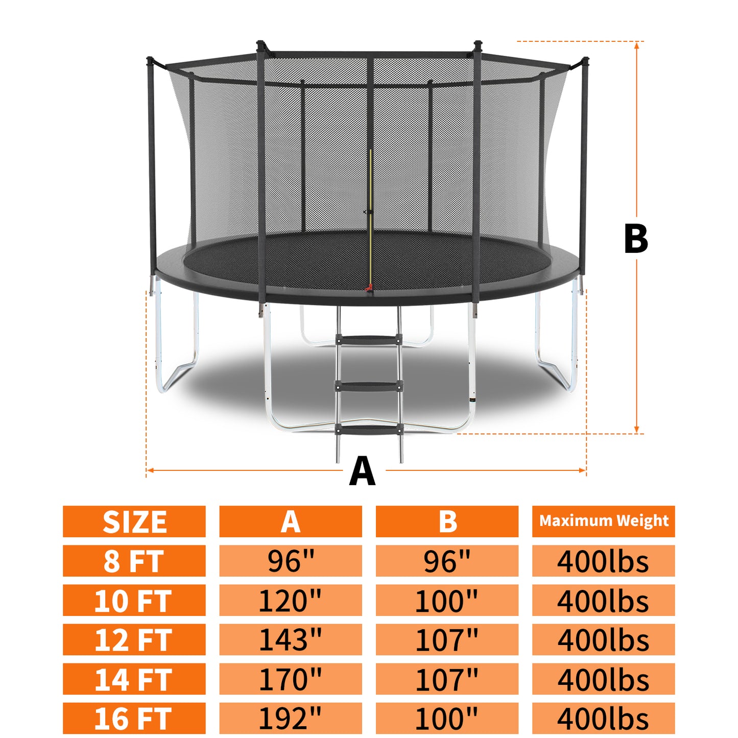 JumpSafe Trampoline – Fun & Secure Bouncing for Everyone!