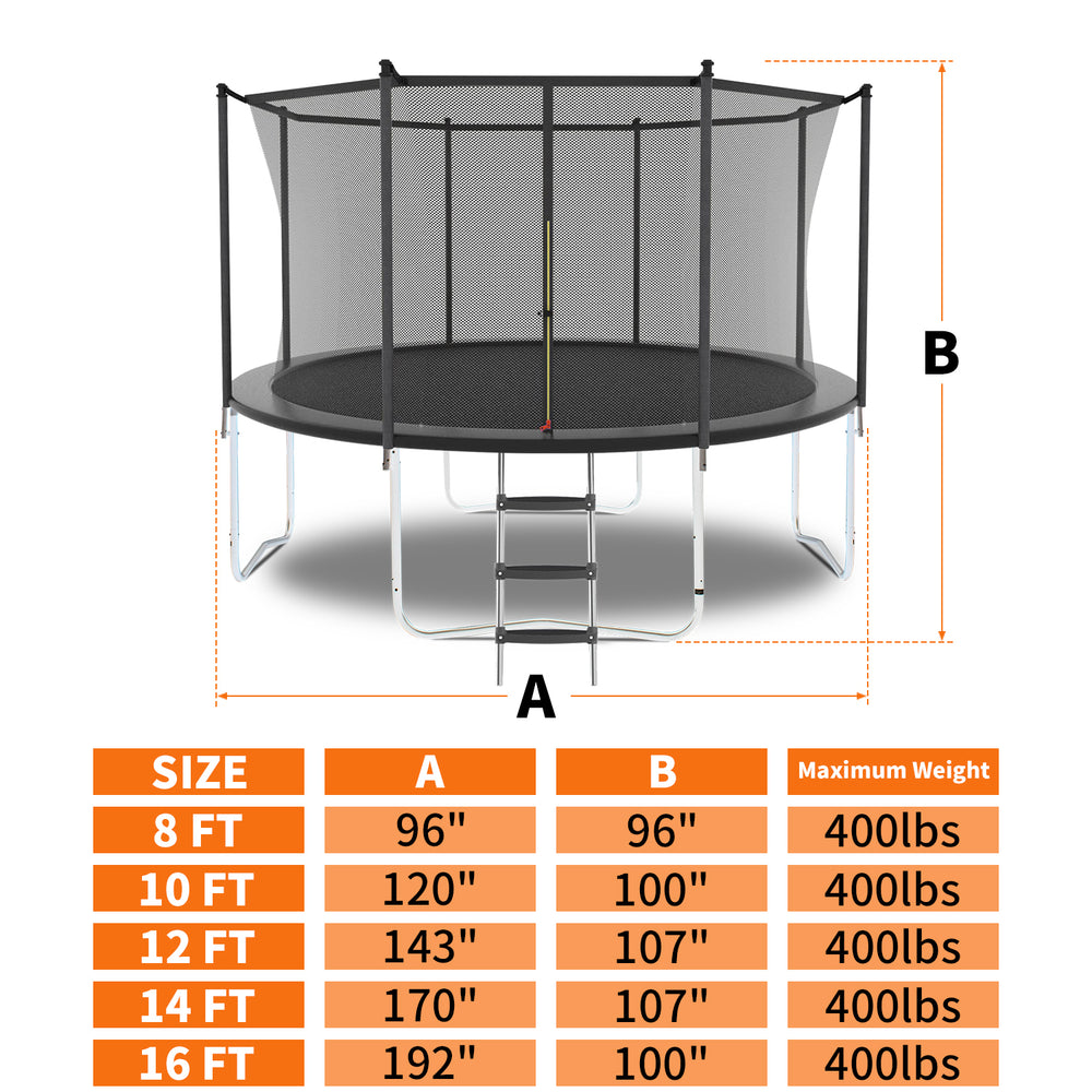 JumpSafe Trampoline – Fun & Secure Bouncing for Everyone!