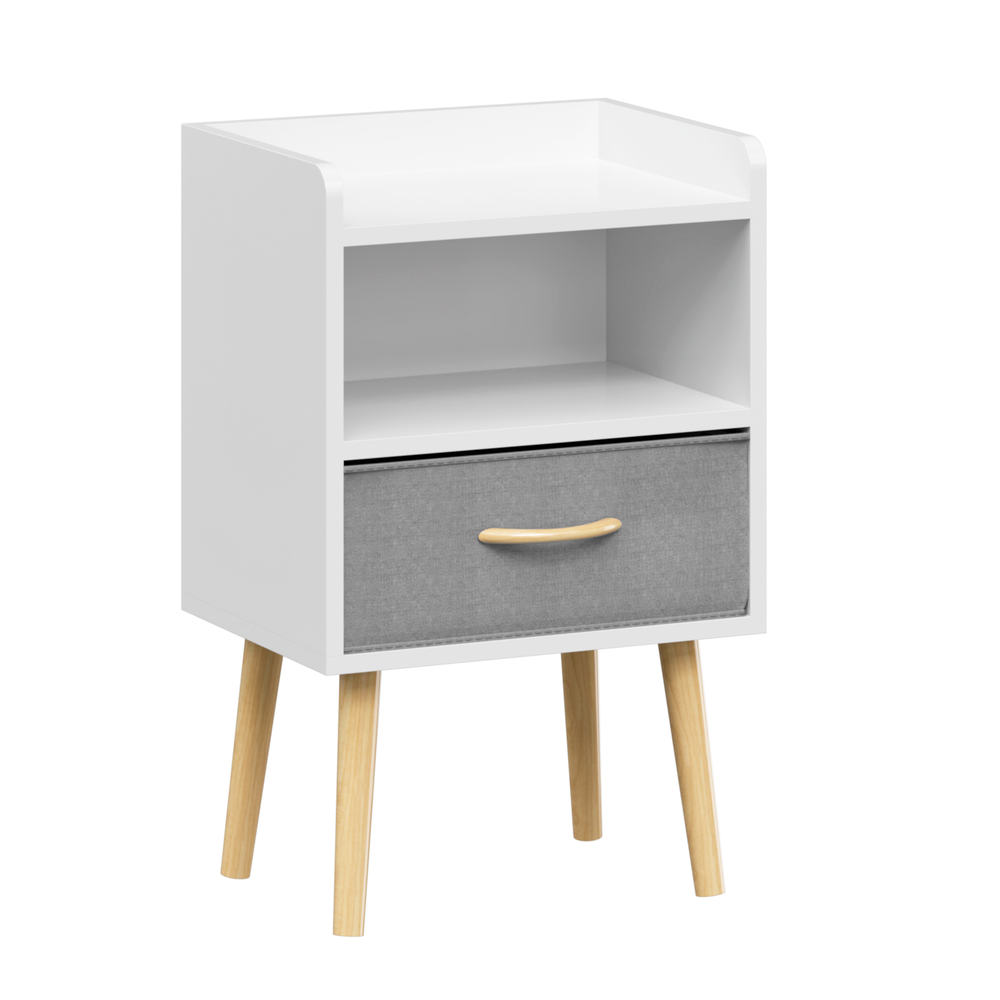 Cozy Collapsible Nightstand with Storage