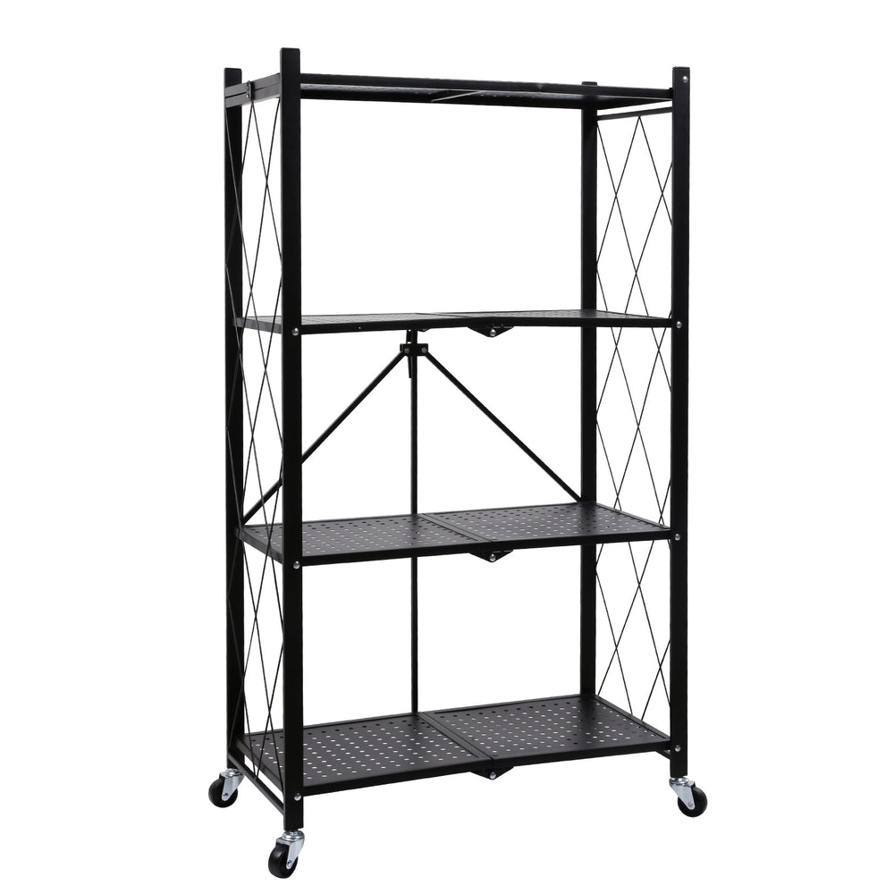 SmartFold Heavy-Duty Rolling Storage Rack