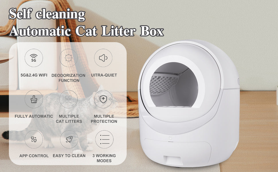 Purrfect Clean Smart Litter Box