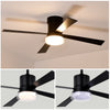 Modern Dimmable Fandelier Ceiling Fan with Remote