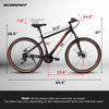 AdventureGo Mountain Bike - Smooth Ride, Great Control!