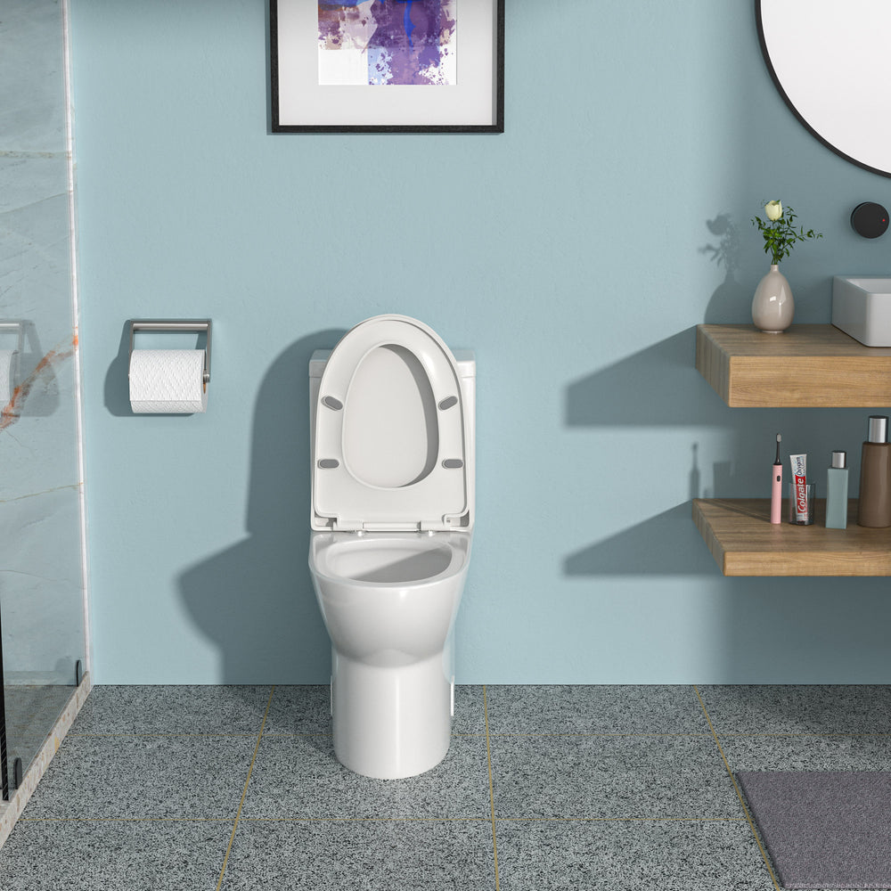 Sleek Soft-Close Dual Flush Toilet