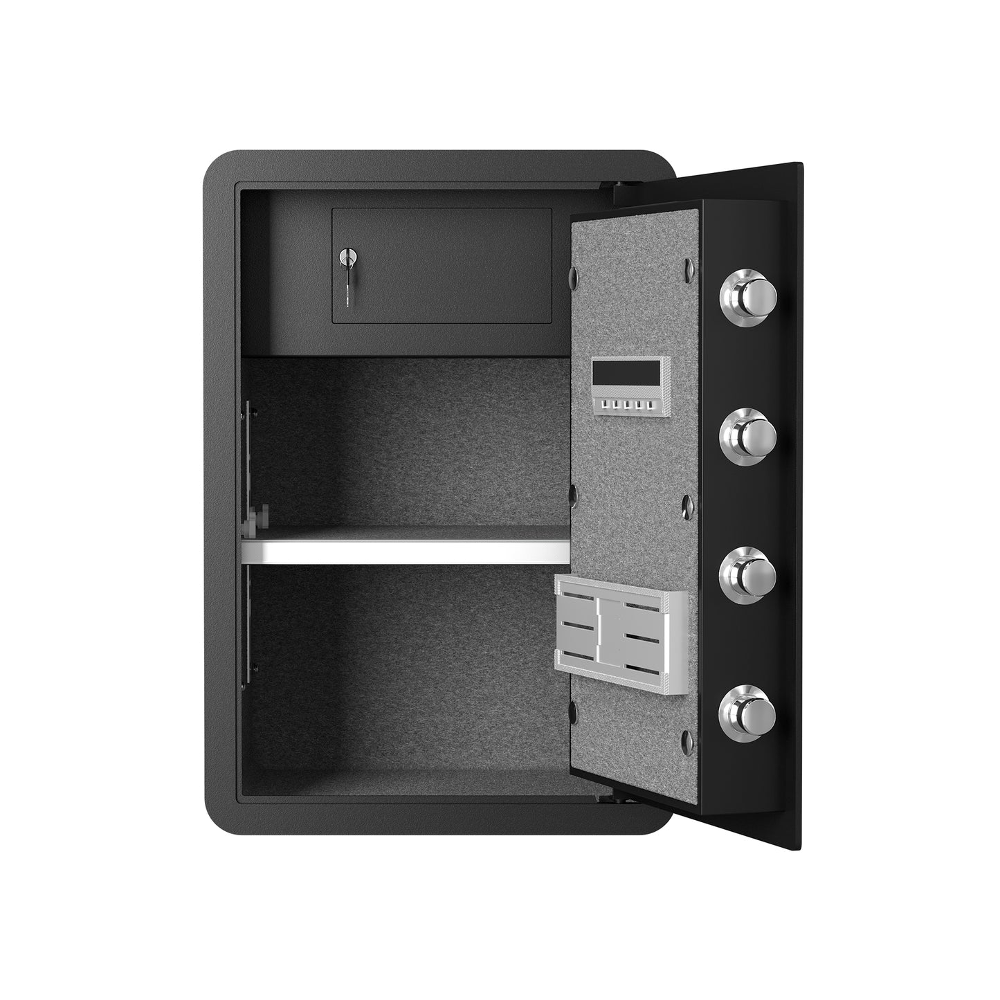 Ultimate Secure Safe: Fireproof & Waterproof Protection for Home, Office, & Hotel