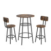 Chic Bar Set with Cozy Stools