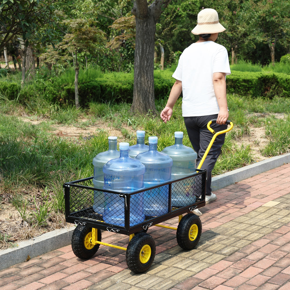 Firewood Wagon Cart – Easy Transport for Your Garden!