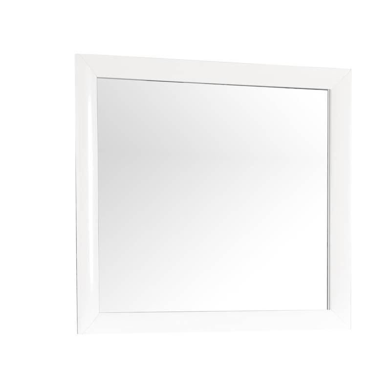 Marilla White Mirror by Glory Furniture