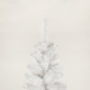 Chic White Slim Christmas Tree with Easy Stand