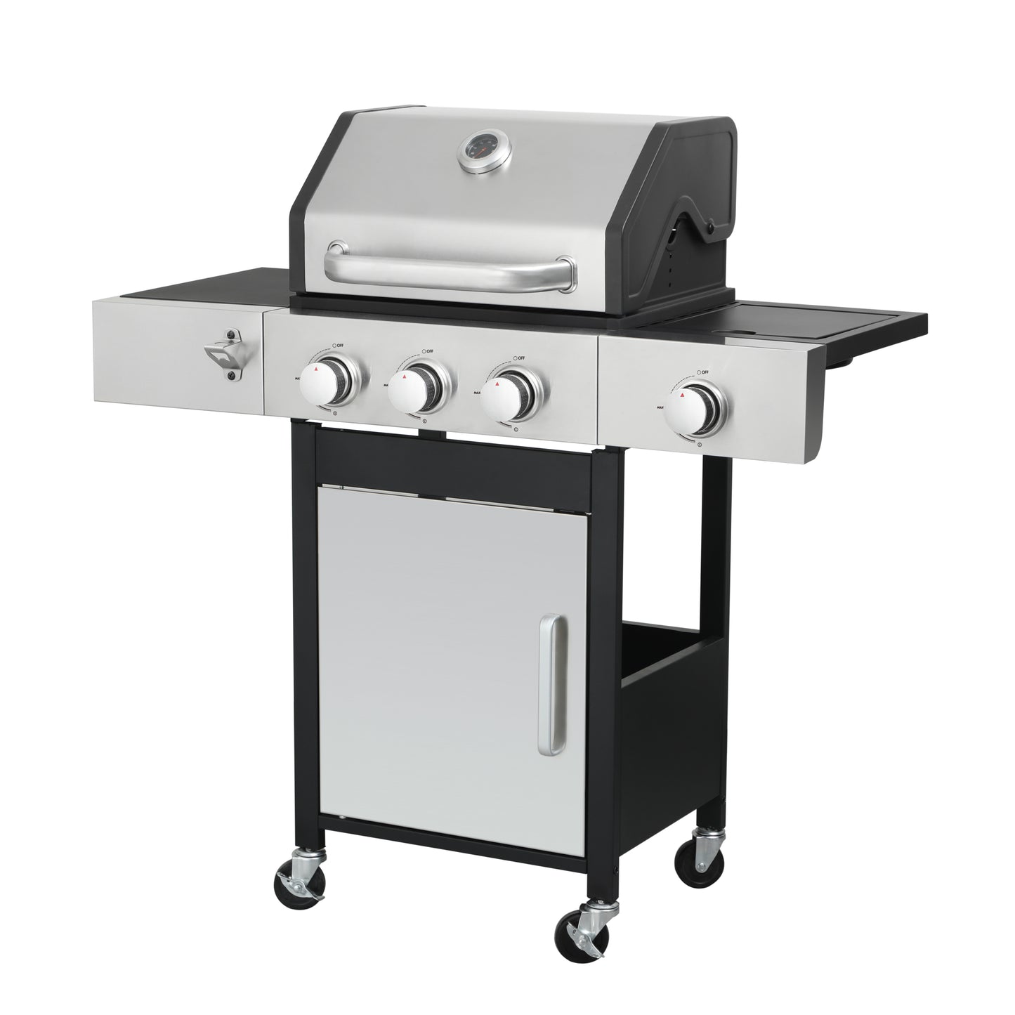 SizzleMaster Triple Burner BBQ Grill