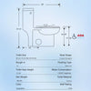Eco-Friendly Comfort Toilet