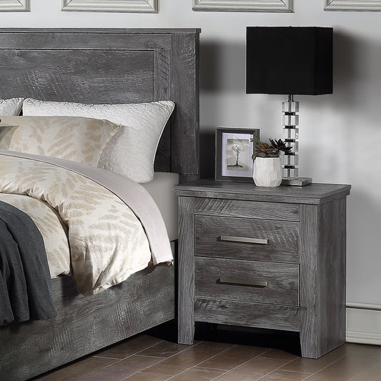 Rustic Gray Vidalia Nightstand