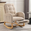 Cozy Rocking Chair with Footrest