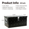 Compact Lockable Tool Box for Trucks and Trailers